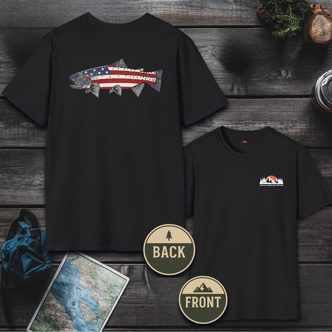 Patriot Trout T-Shirt - Outland Edition