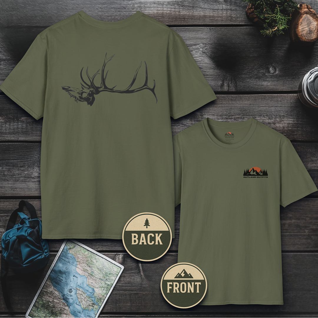 Rugged Elk T-Shirt - Outland Edition