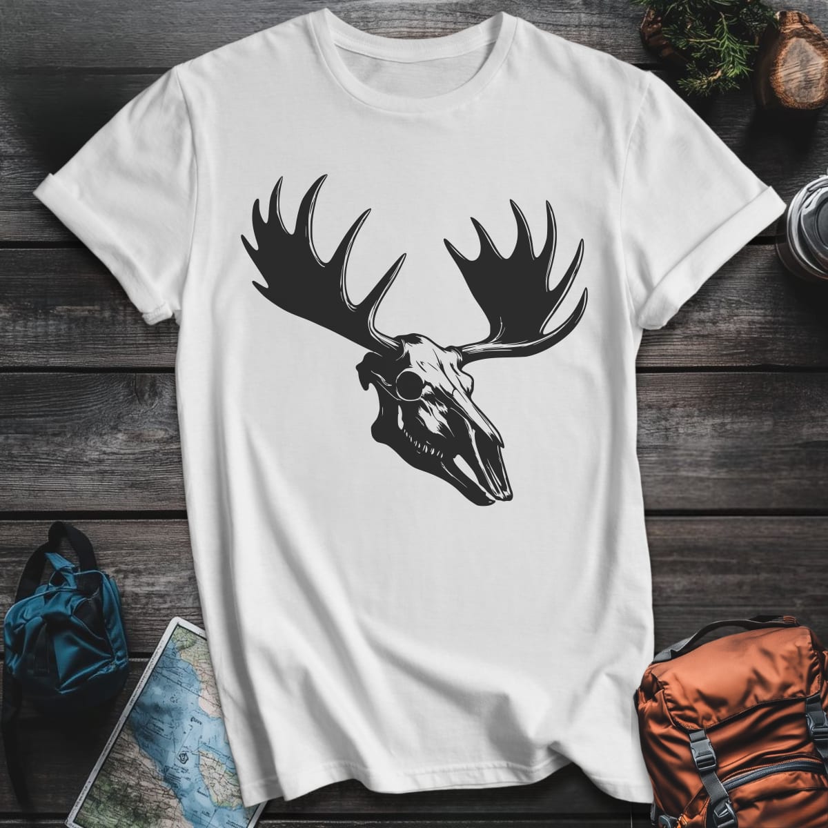 Rugged Moose T-Shirt - White variant