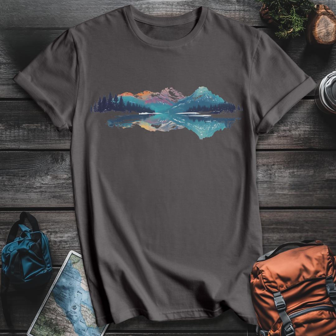Colored Mountainscape T-Shirt