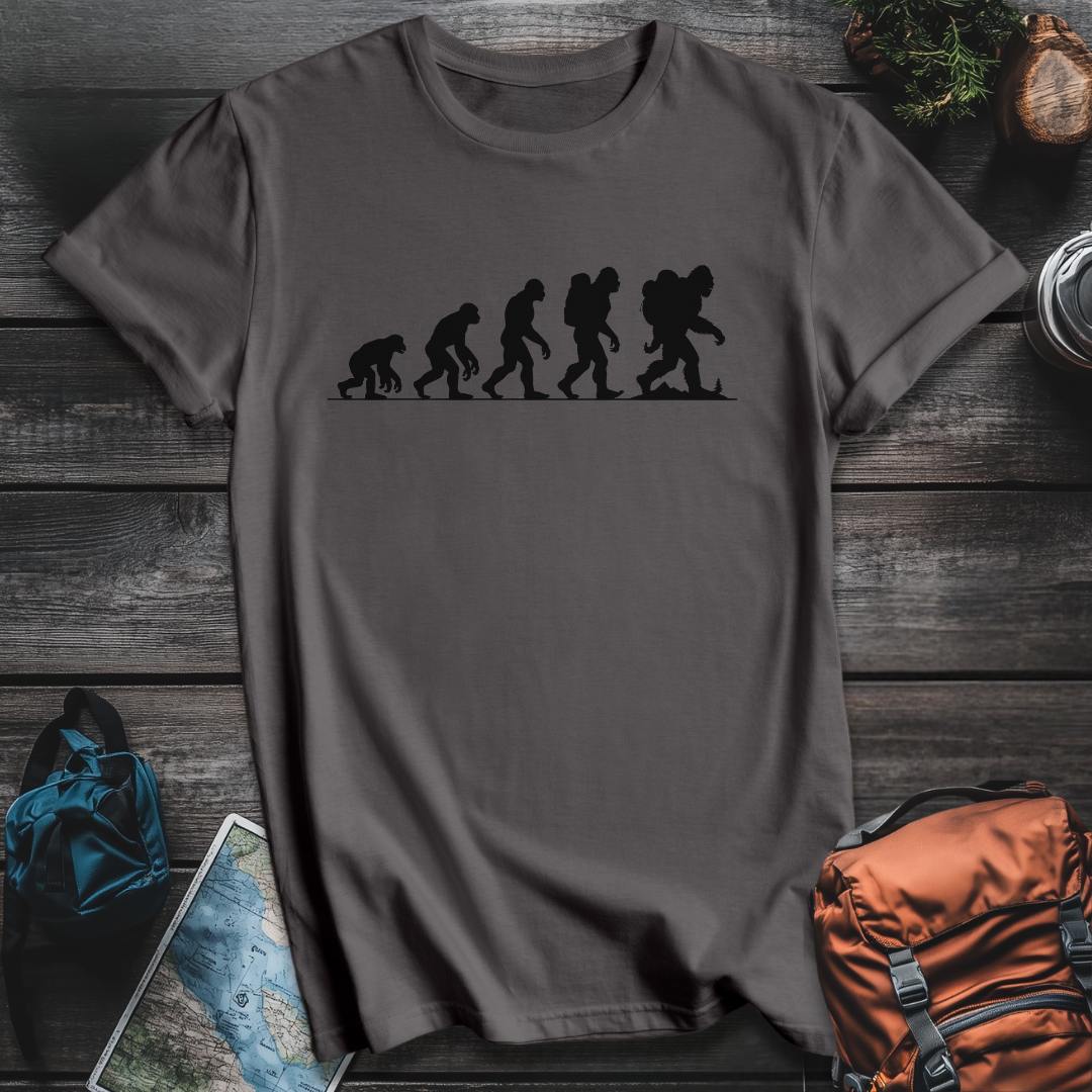 Printify T-Shirt Charcoal / S Evo Hiker T-Shirt