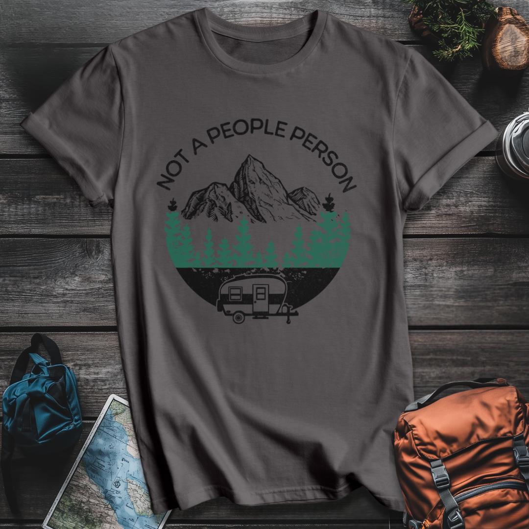 Printify T-Shirt Charcoal / S Not a People Person T-Shirt