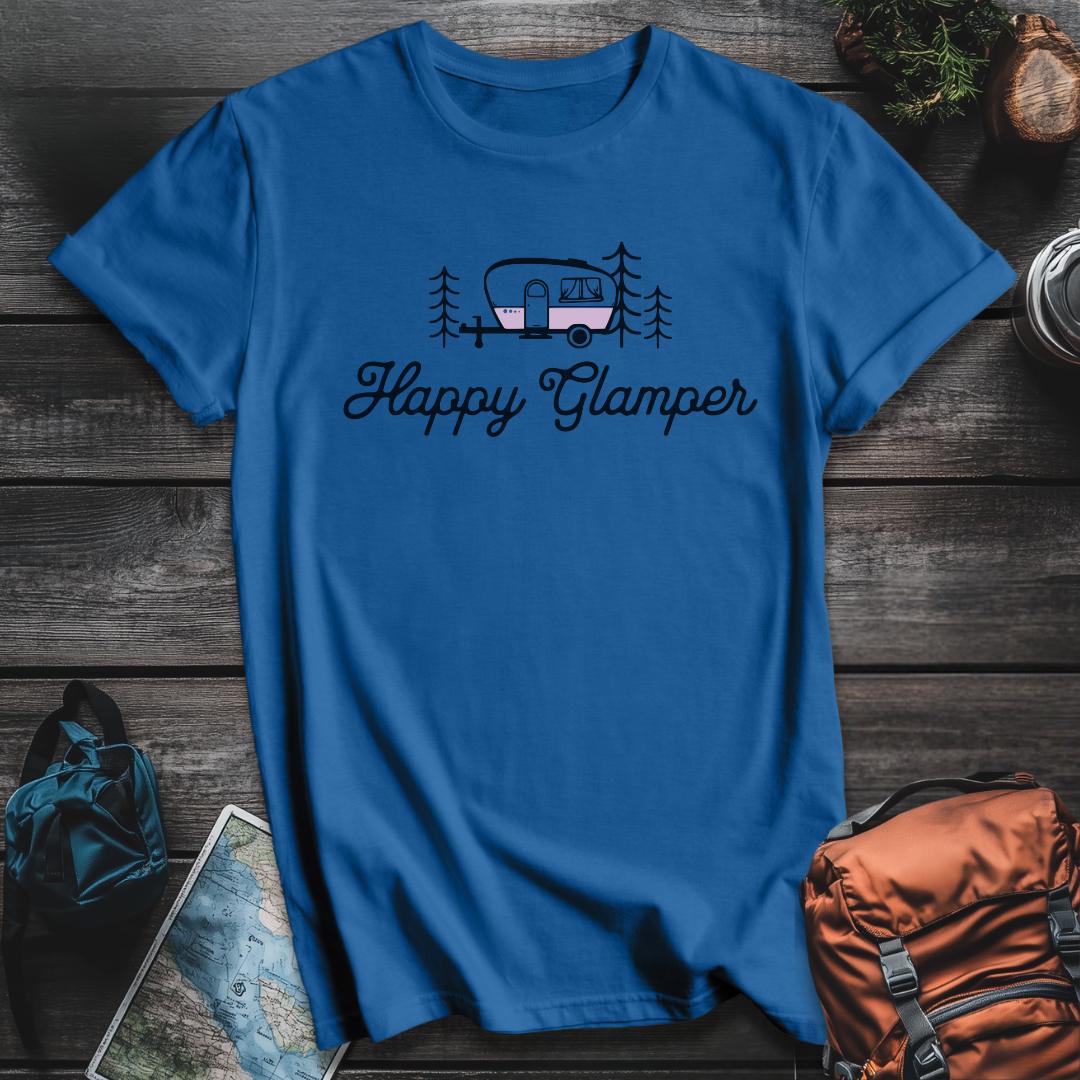 Printify T-Shirt Royal / S Happy Glamper T-Shirt