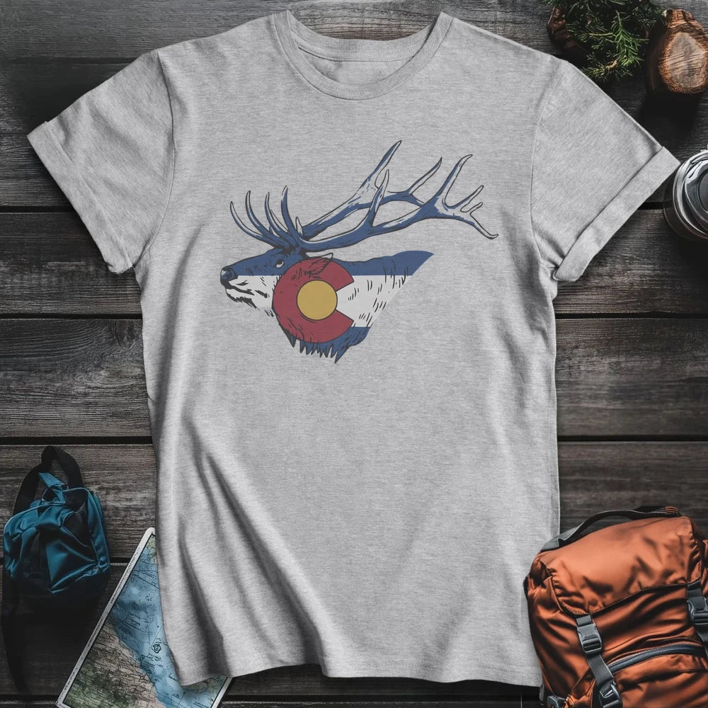 Printify T-Shirt Sport Grey / S Colorado Elk T-Shirt
