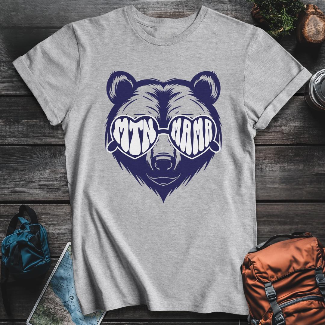 Printify T-Shirt Sport Grey / S Mountain Mama Bear T-Shirt