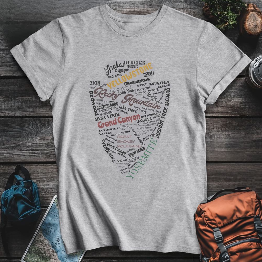 Printify T-Shirt Sport Grey / S National Parks Collection T-Shirt