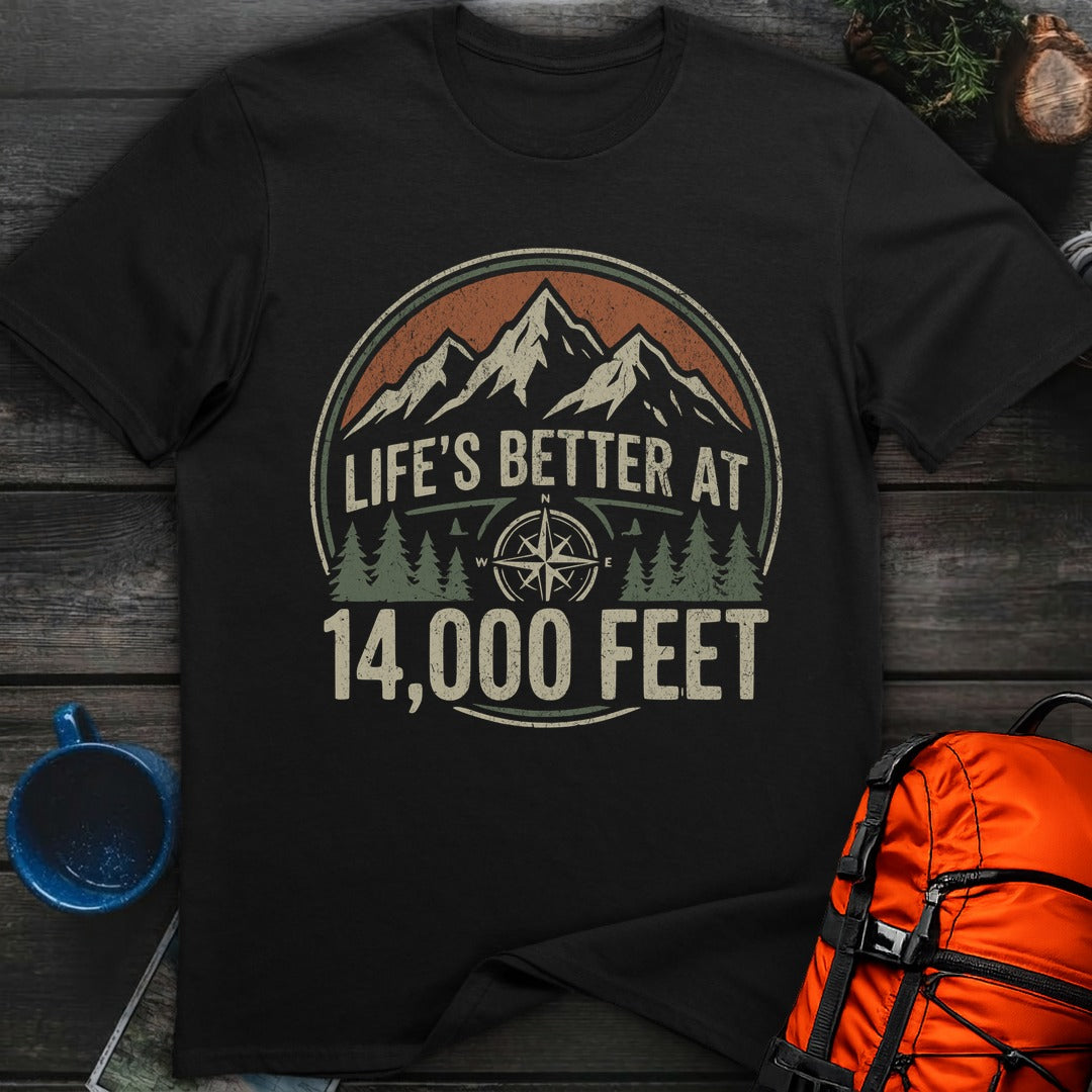 14,000 Feet - Black