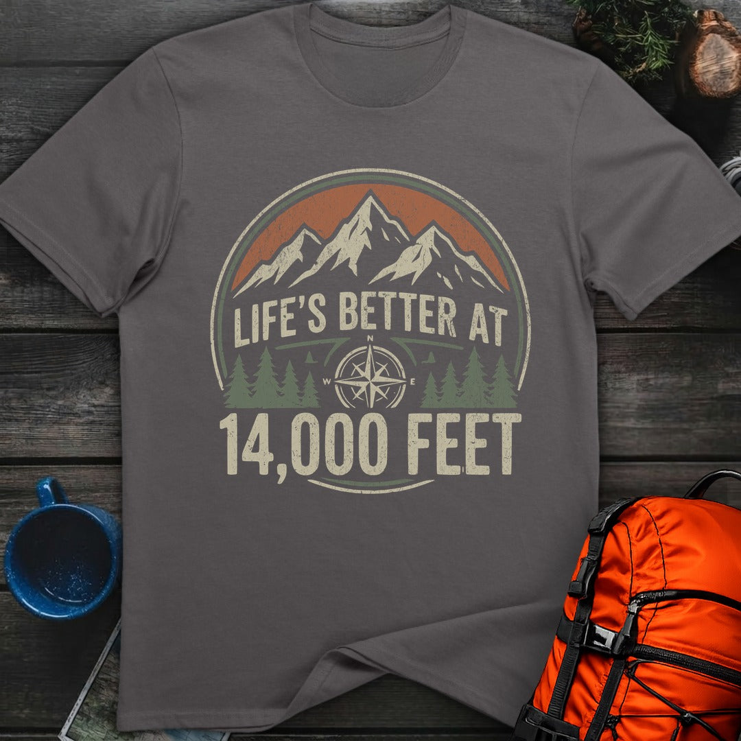 14,000 Feet - Charcoal