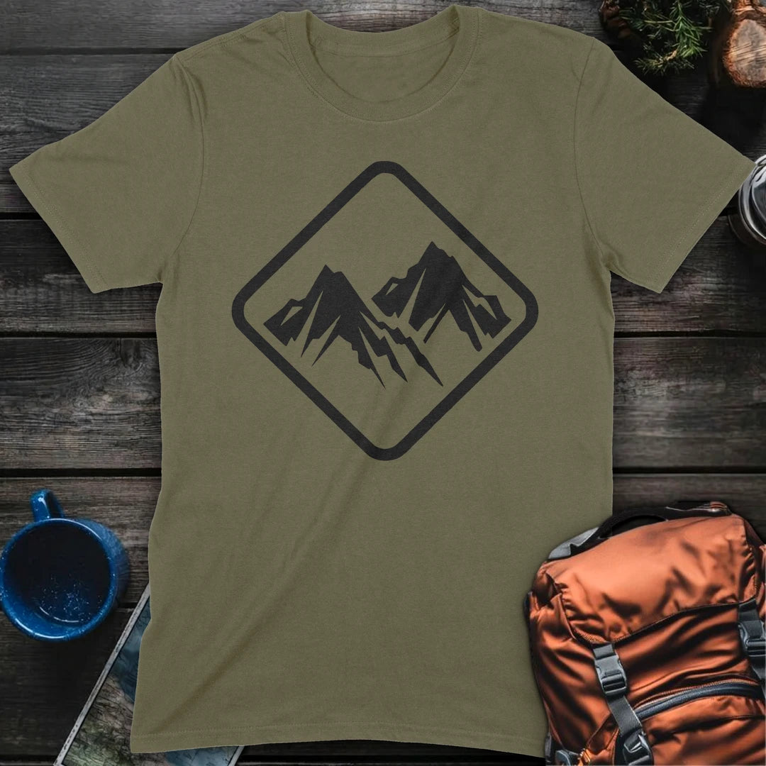 2 Peaks - Military Green