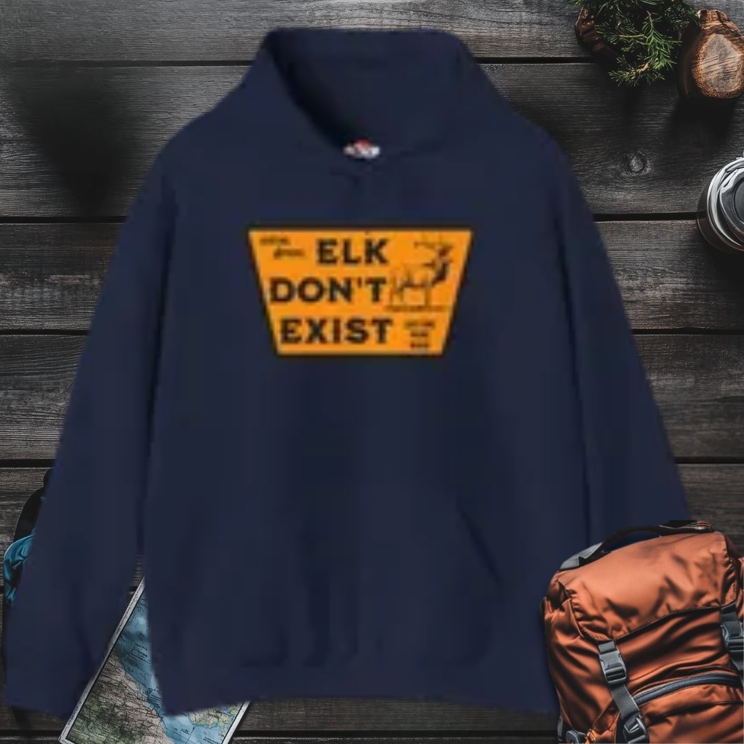 Elk Don't Exist Hoodie