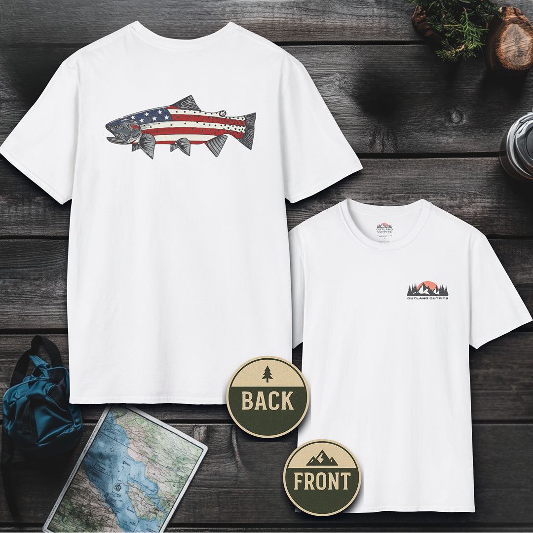 Patriot Trout T-Shirt - Outland Edition