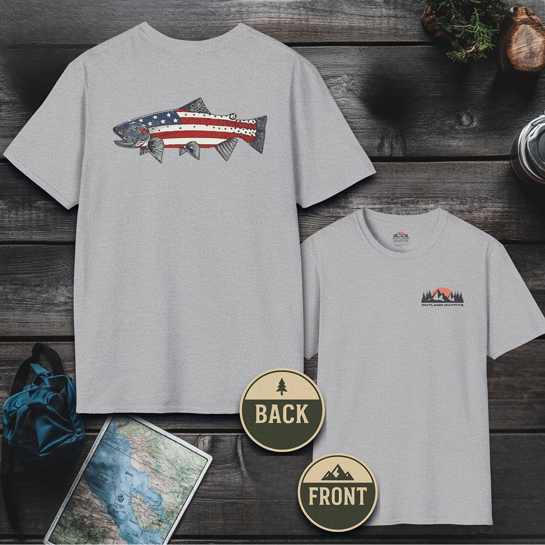 Patriot Trout T-Shirt - Outland Edition