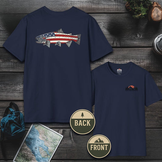 Patriot Trout T-Shirt - Outland Edition