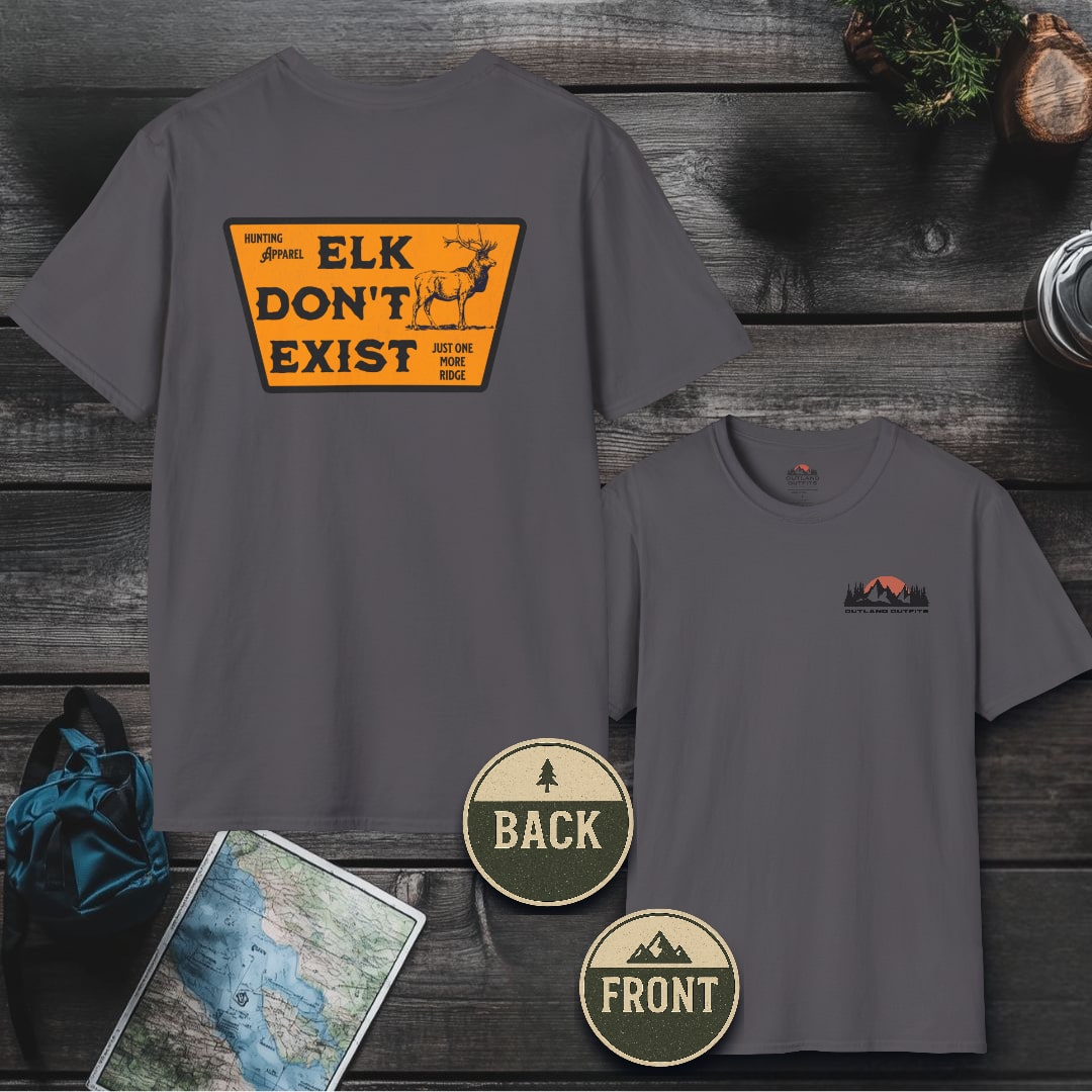Elk Don't Exist T-Shirt - Outland Edition
