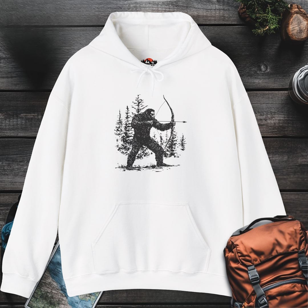 Bigfoot Bow Hunter Hoodie