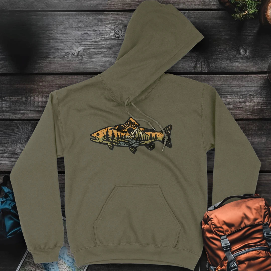 Backcountry Trout - Military Green