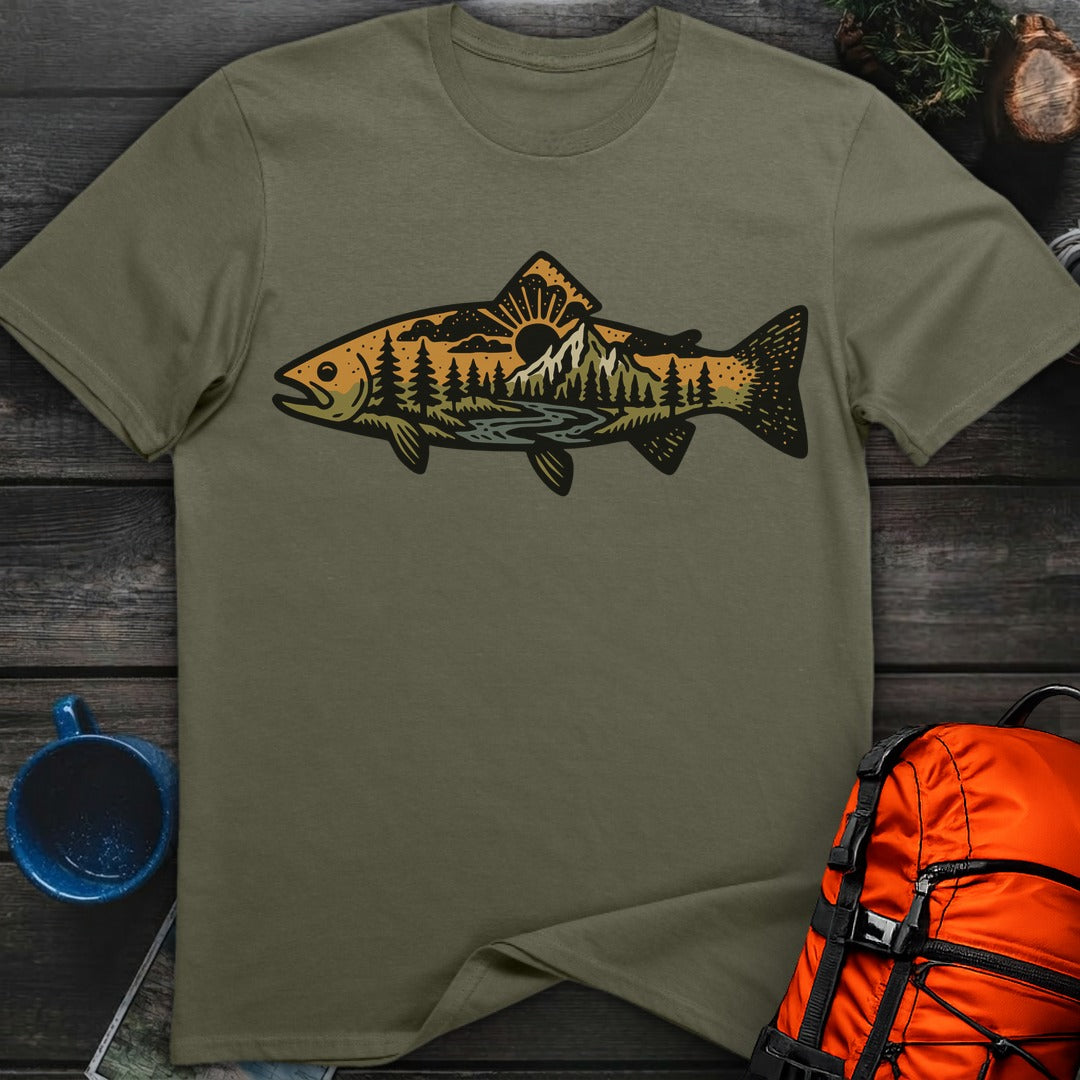 Backcountry Trout - Military Green