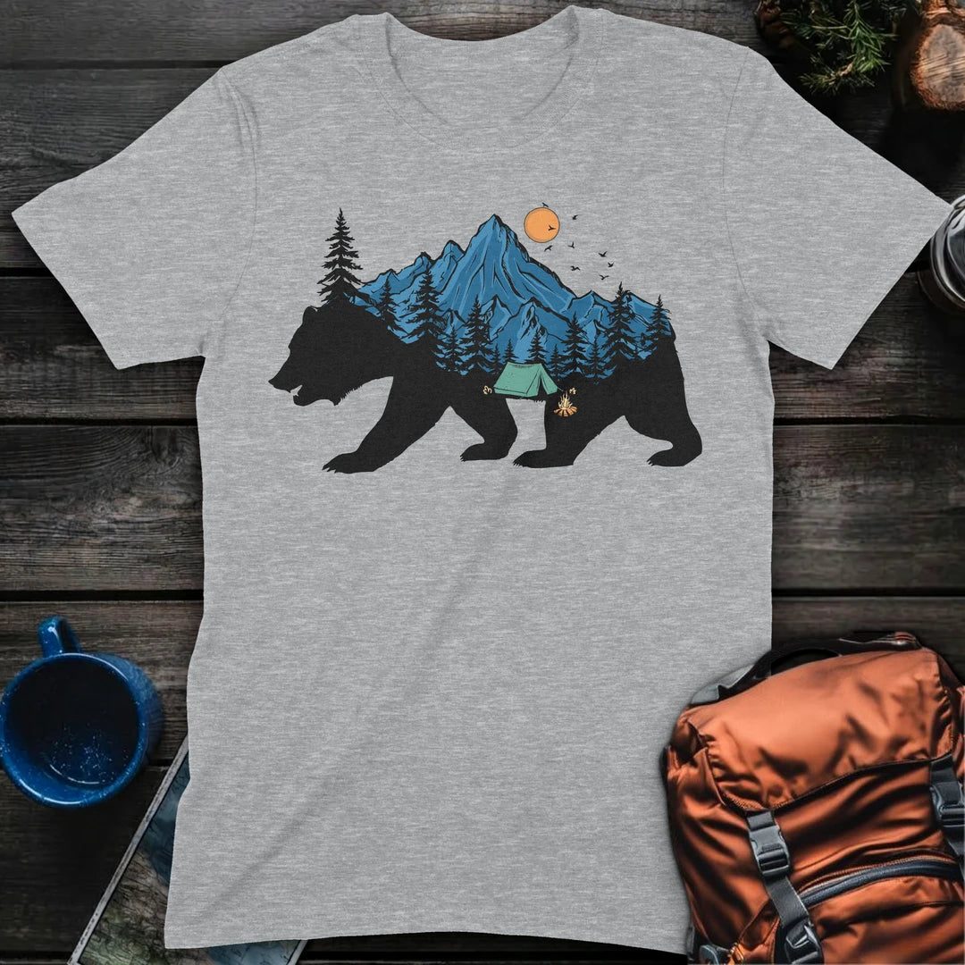 Bear Camp Scene - Sport Grey