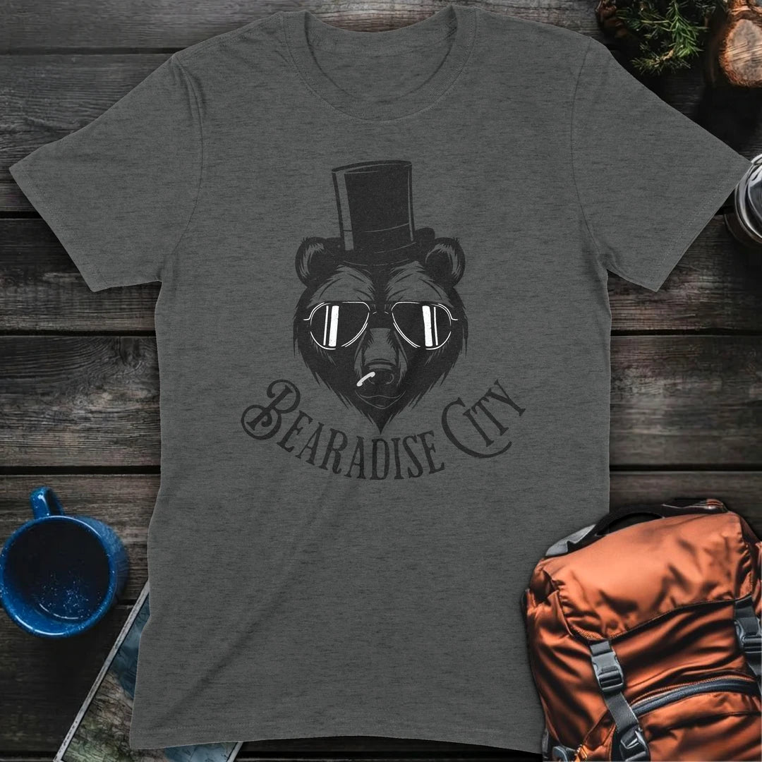 Bearadise City - Dark Heather