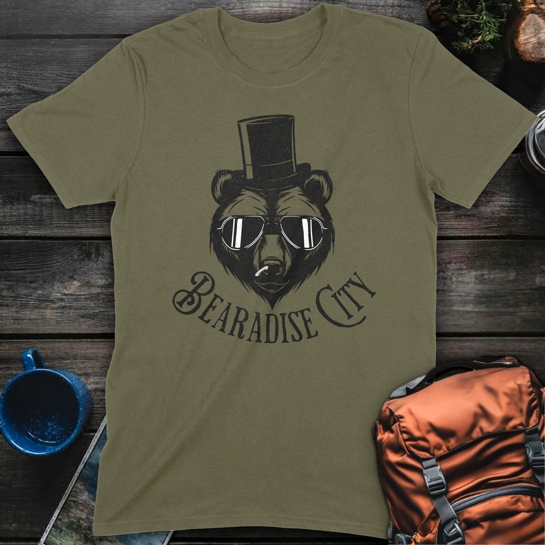 Bearadise City - Military Green