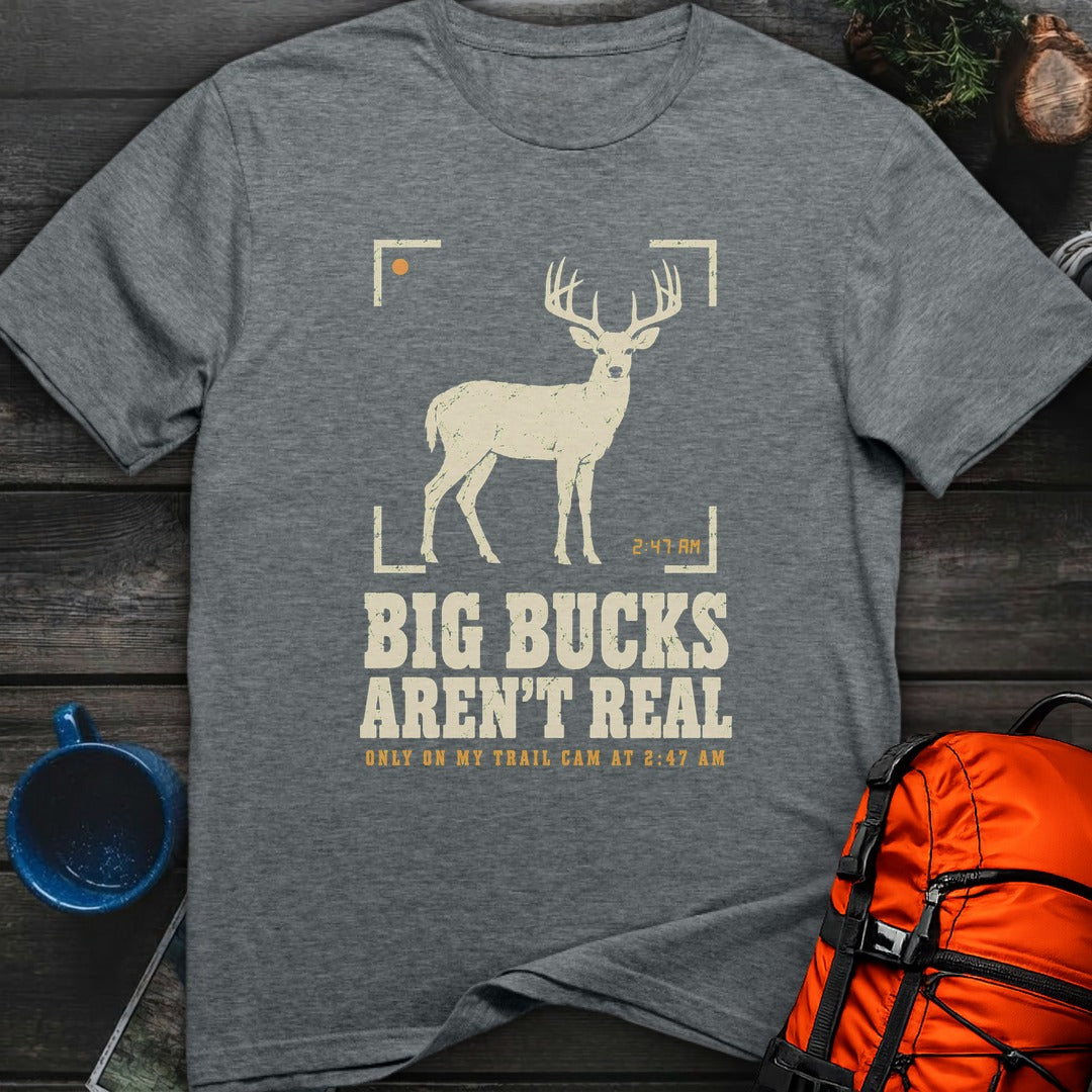 Big Bucks Aren't Real - Dark Heather