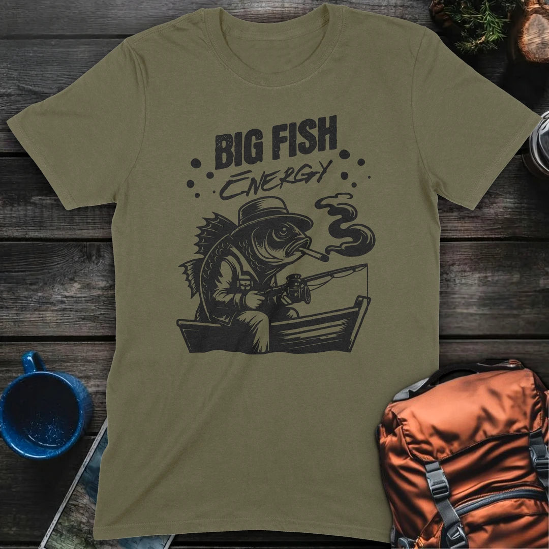 Big Fish Energy - Military Green