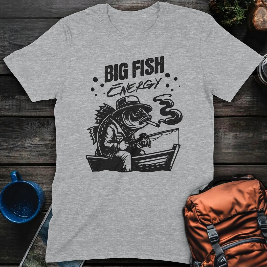 Big Fish Energy - Sport Grey