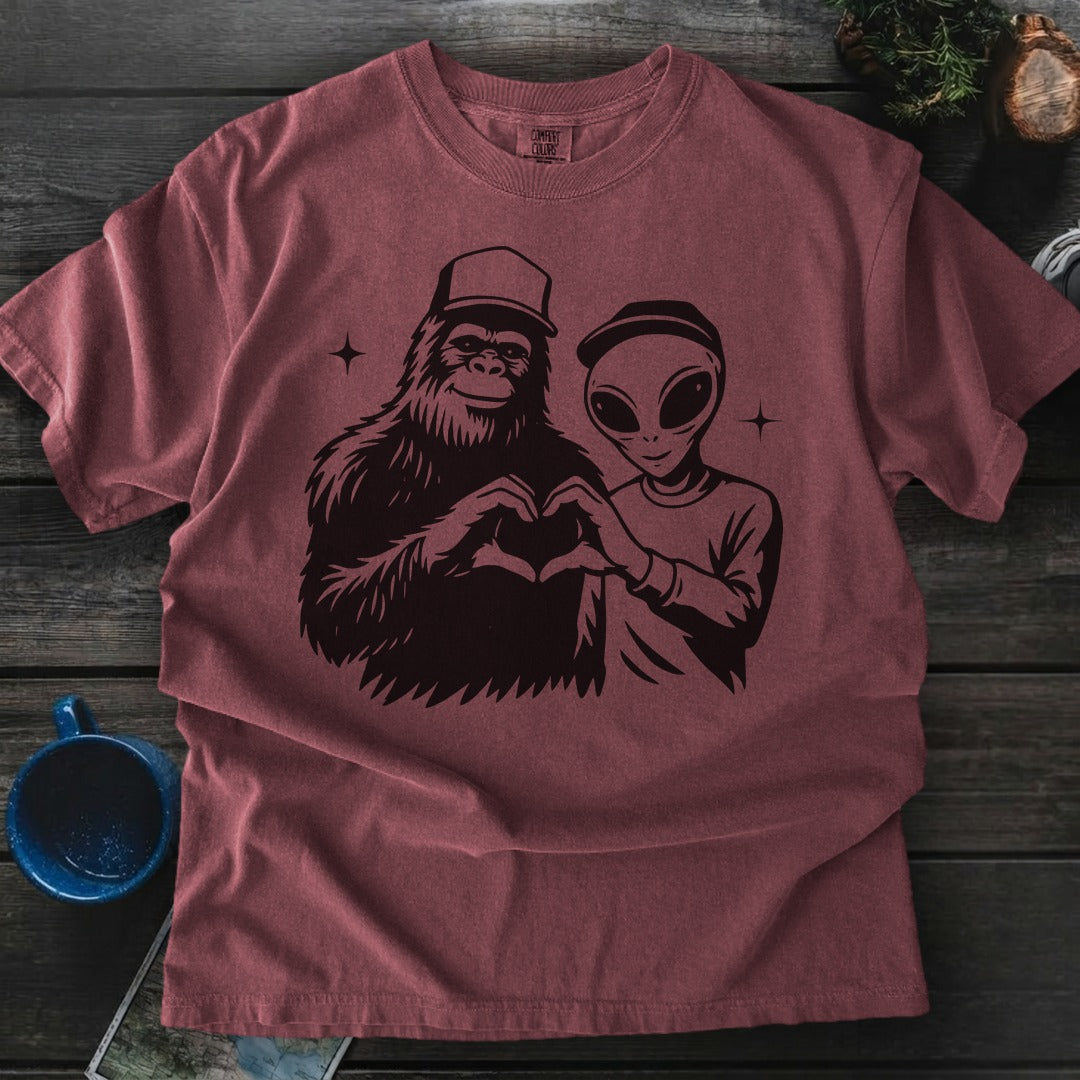 Bigfoot and Alien - Brick