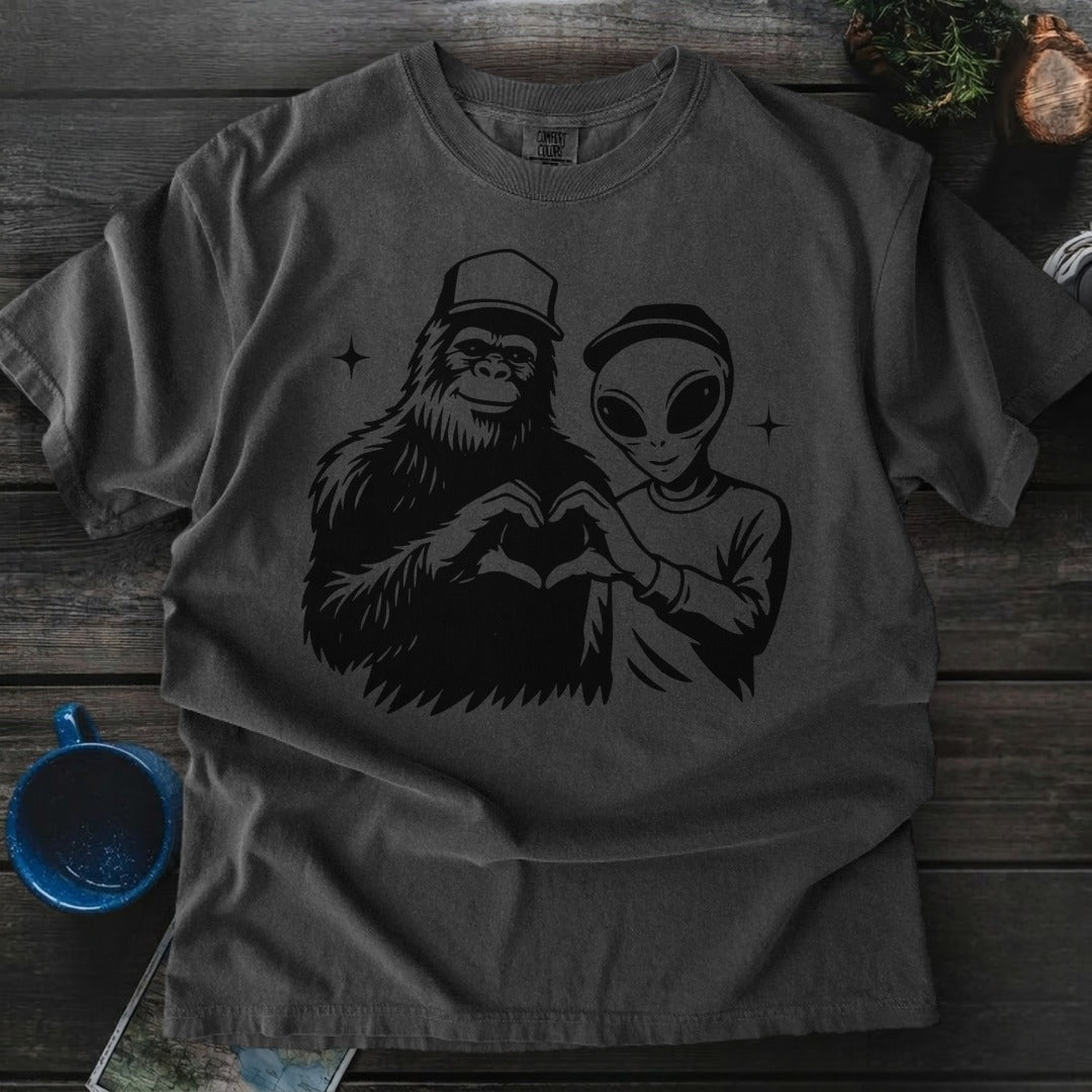 Bigfoot and Alien - Pepper