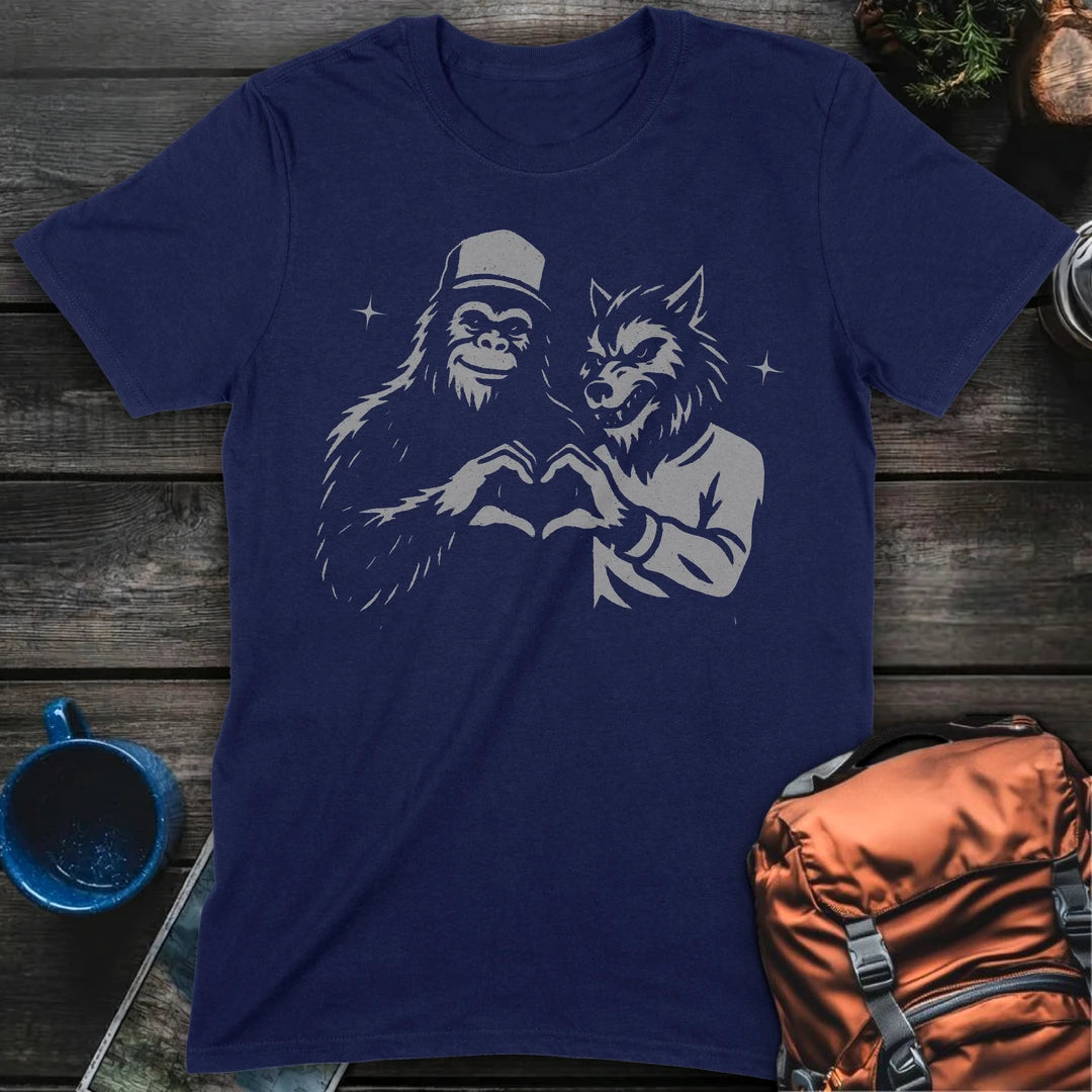 Bigfoot and Werewolf - Navy