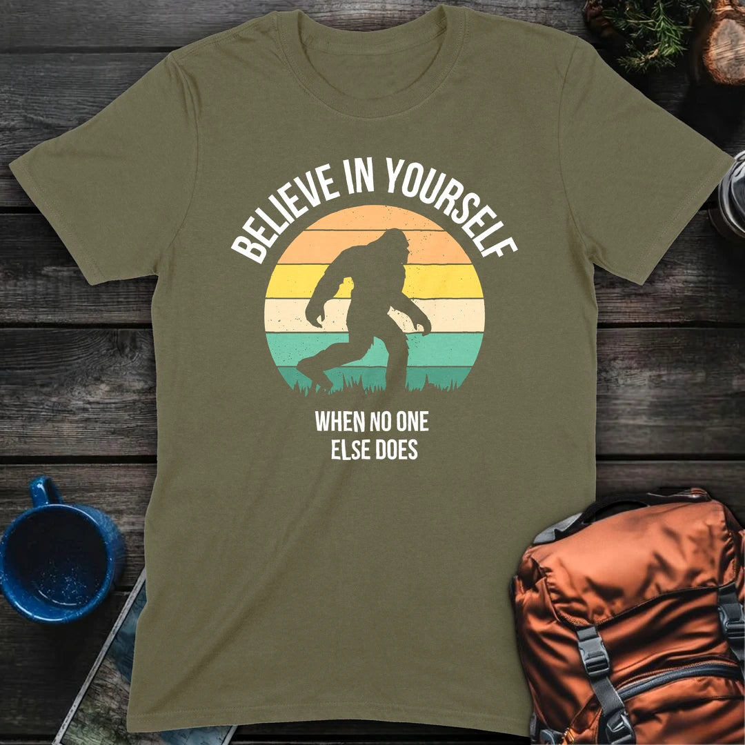 Bigfoot Believer In You - Military Green