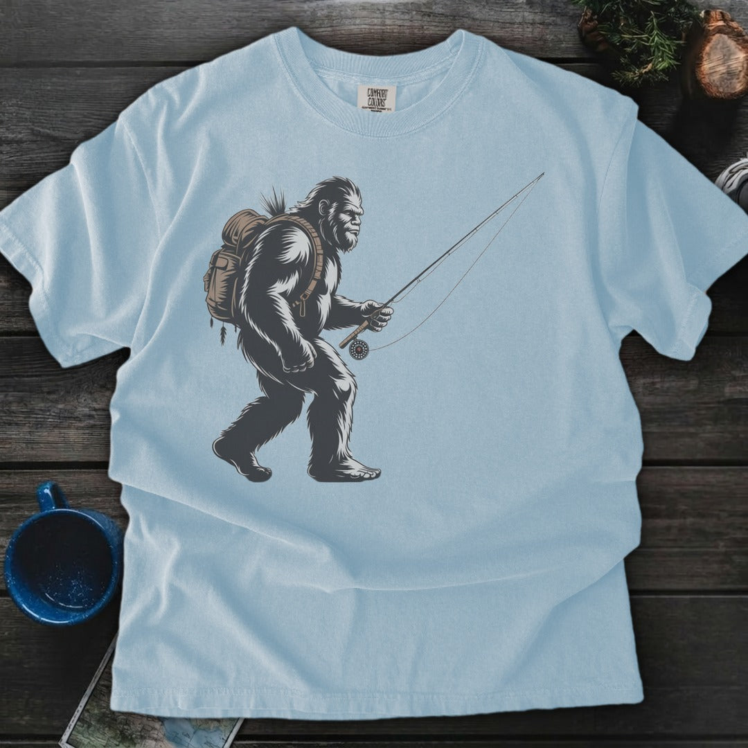 Bigfoot Fly Fisherman - Chambray