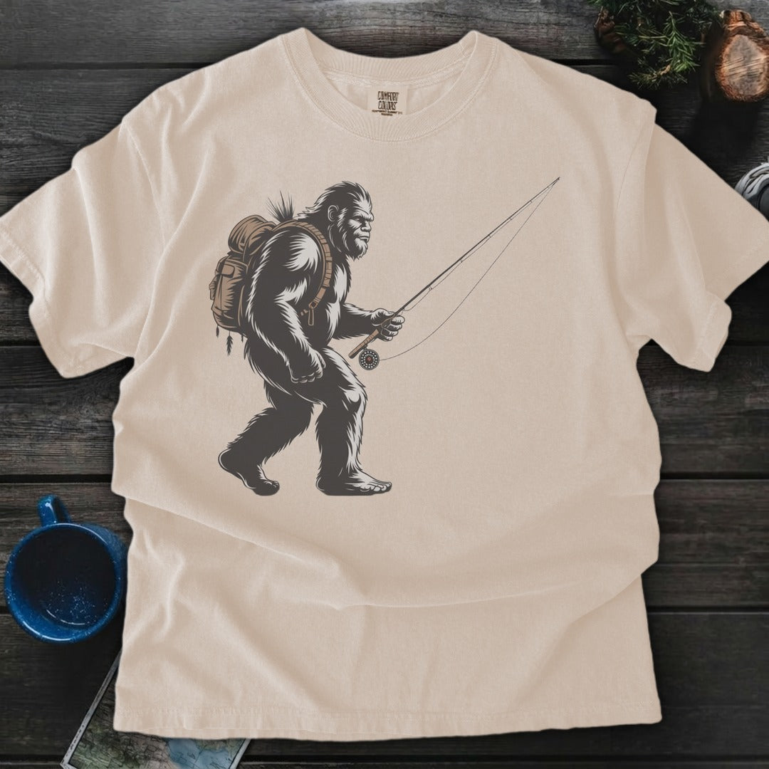 Bigfoot Fly Fisherman - Ivory
