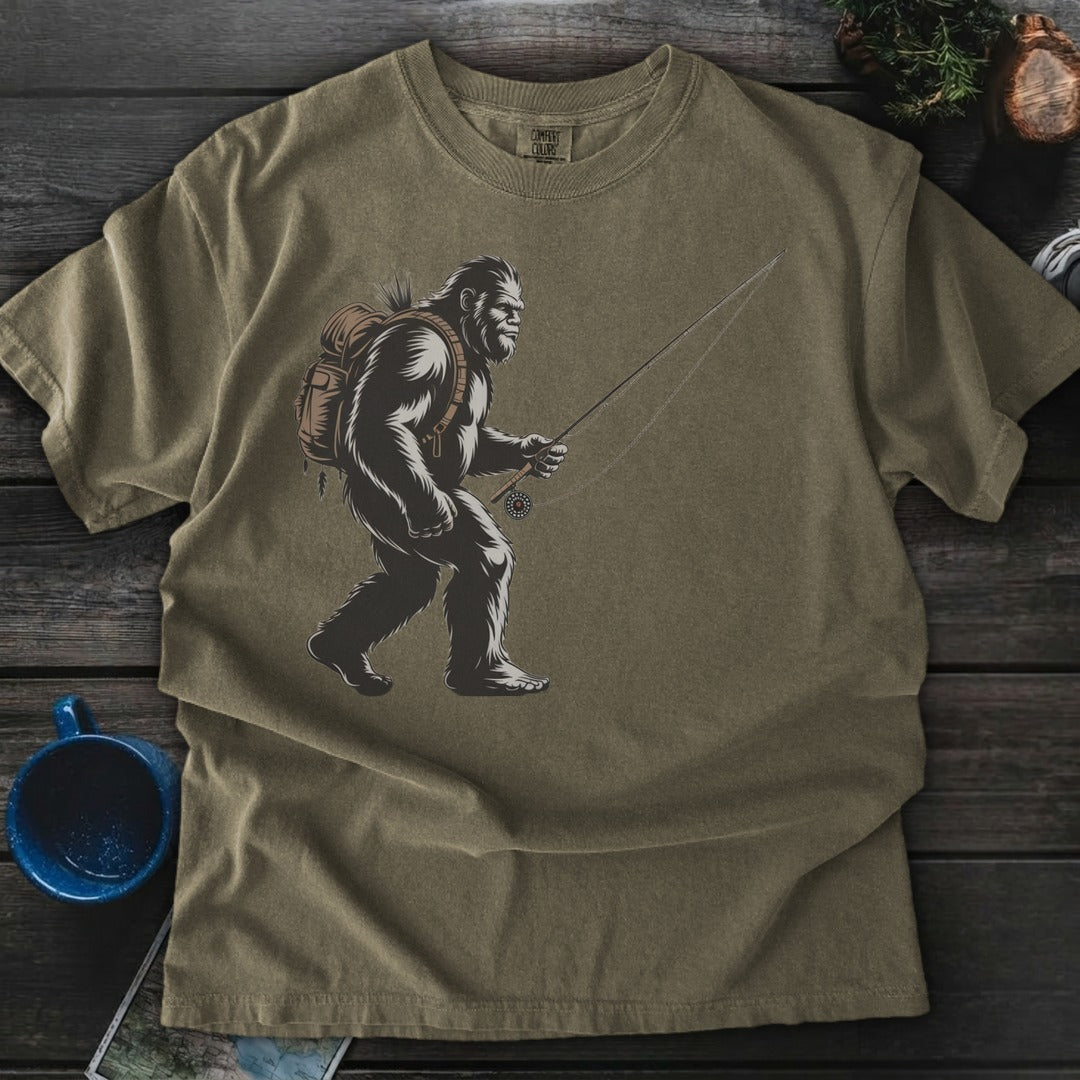 Bigfoot Fly Fisherman - Khaki