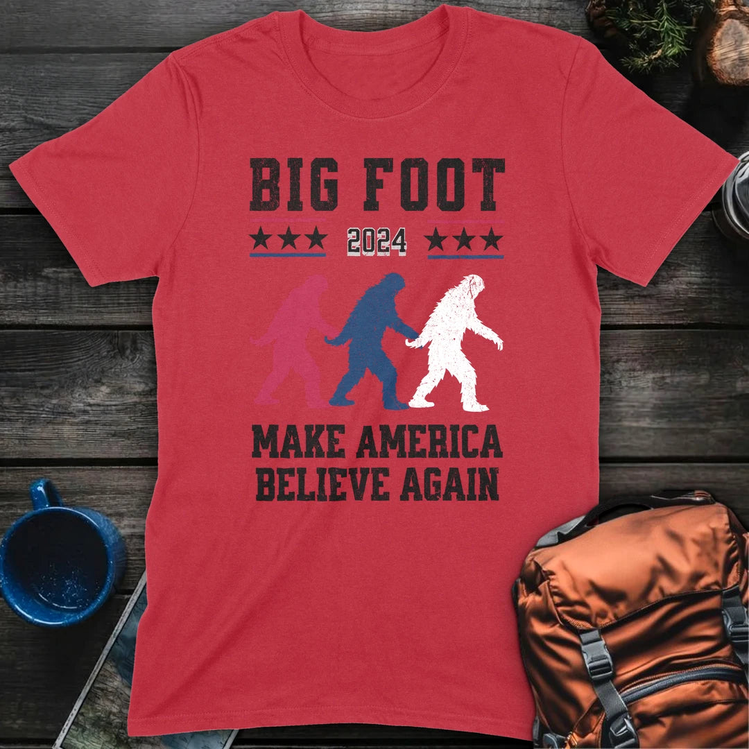 Bigfoot For President Vintage - Red