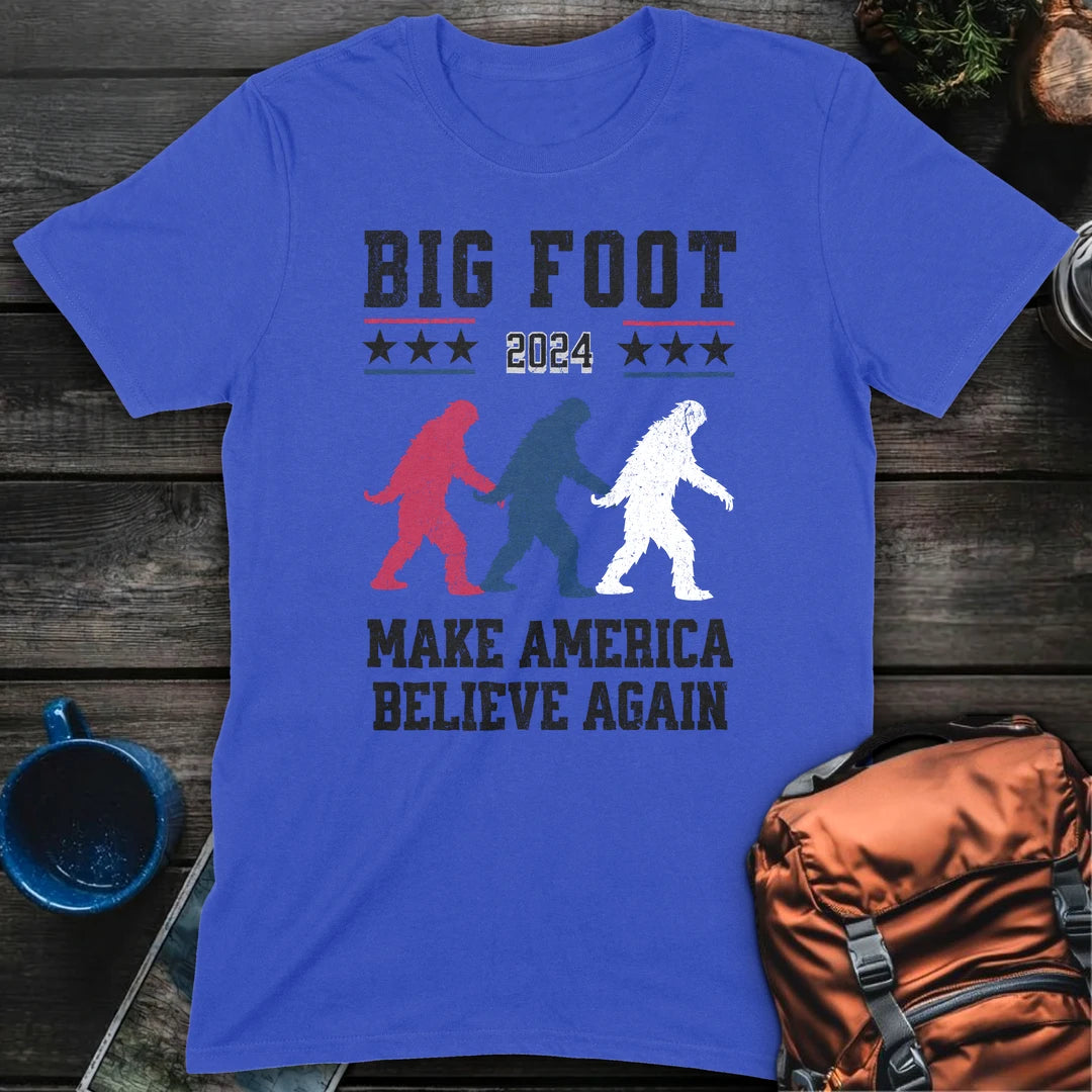 Bigfoot For President Vintage - Royal