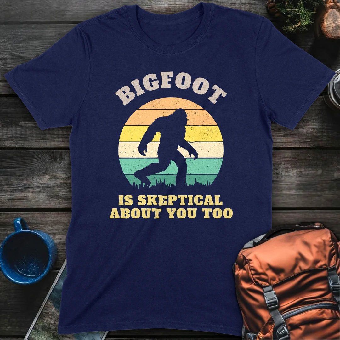 Bigfoot Is Skeptical of You Vintage - Navy