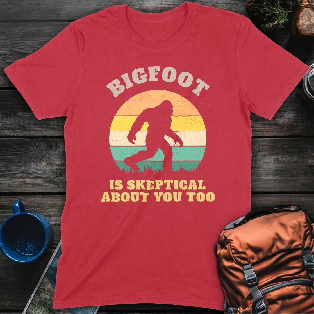 Bigfoot Is Skeptical of You Vintage - Red