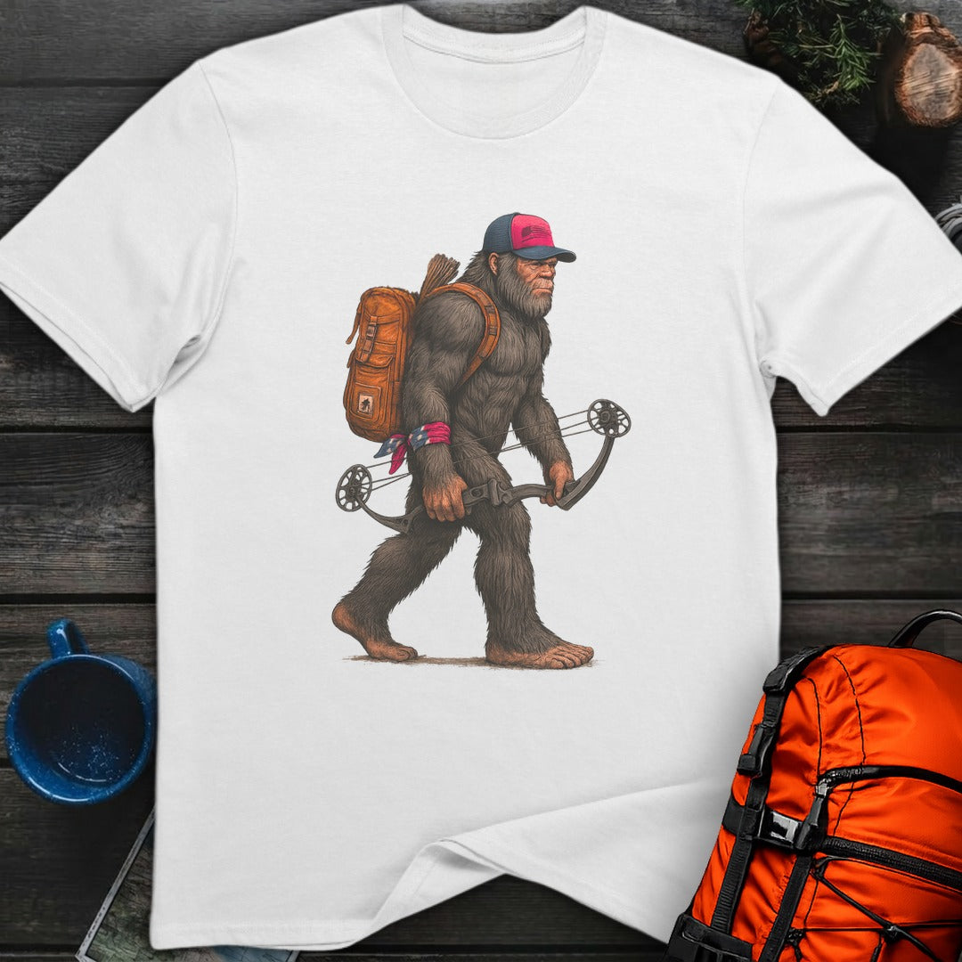 Bigfoot 'Merica Hunter - White