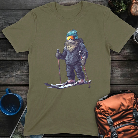 Bigfoot Skier - Military Green
