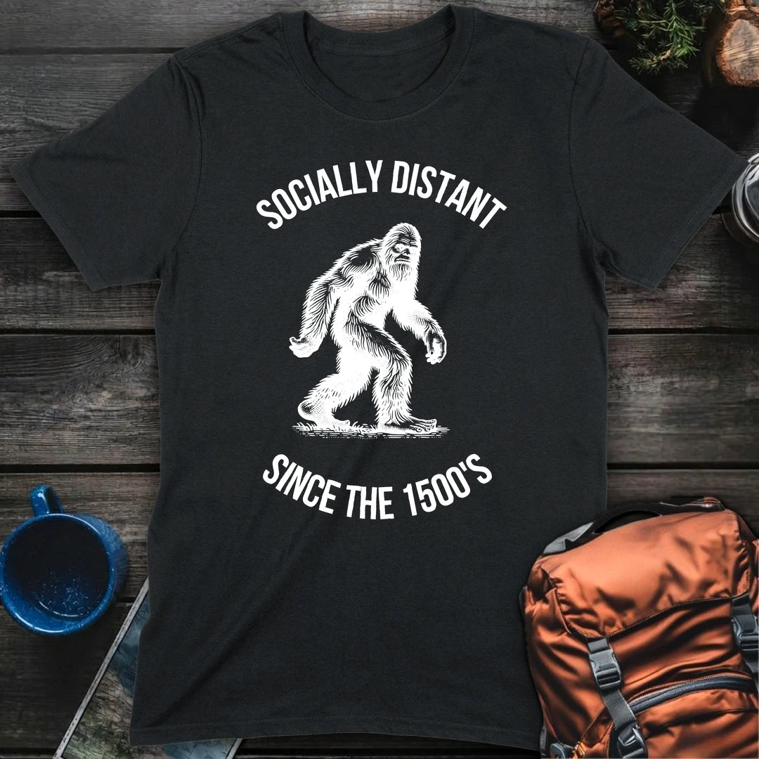 Bigfoot Socially Distant Since the 1500s - Black