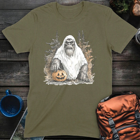 Bigfoot Trick or Treat - Military Green