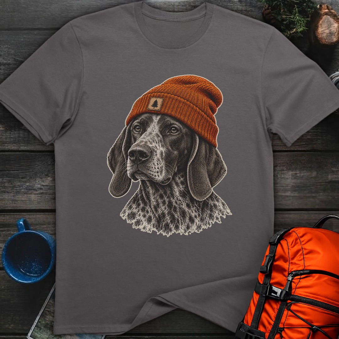 Bird Dog in a Beanie - Charcoal