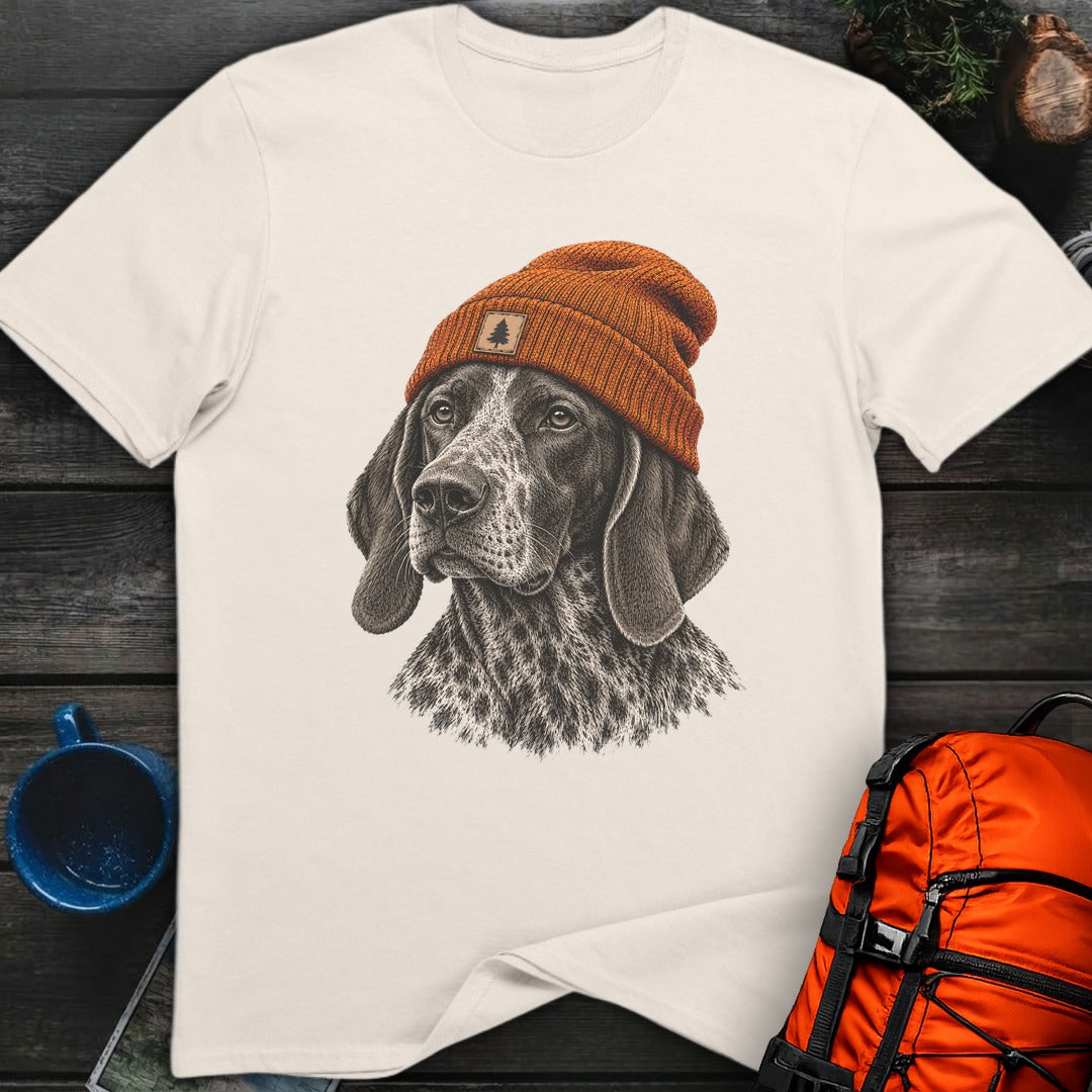 Bird Dog in a Beanie - Natural