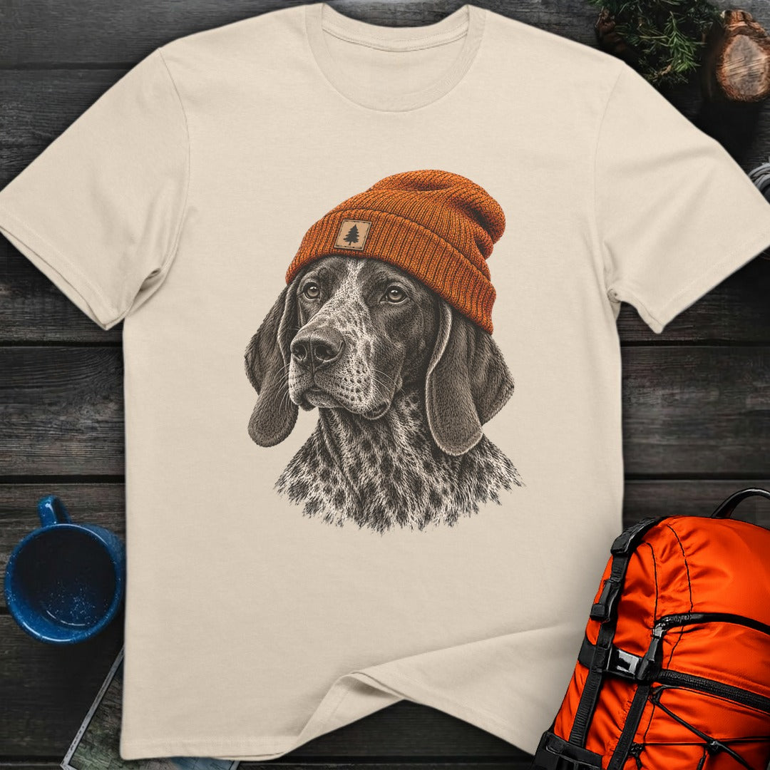 Bird Dog in a Beanie - Sand