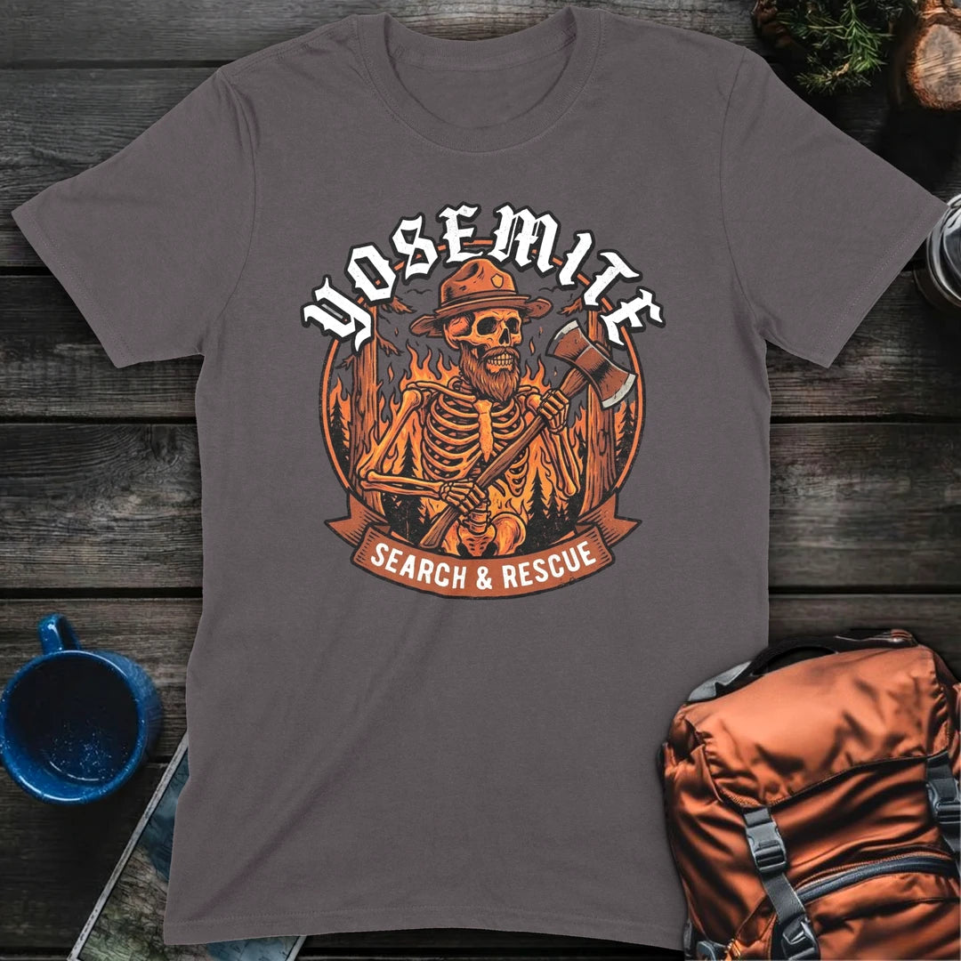 Bones On Duty - Yosemite - Charcoal