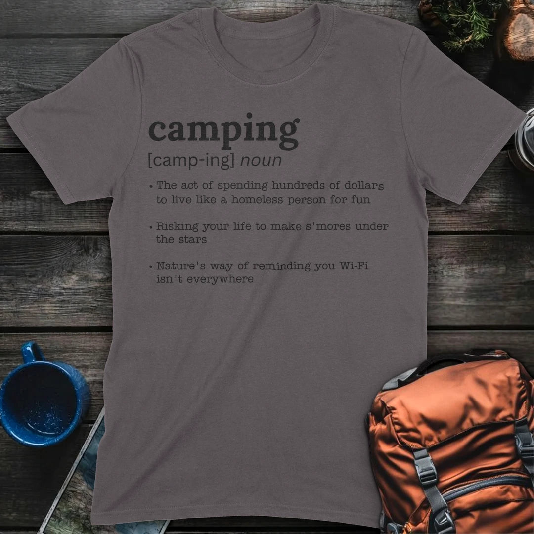 Camping Defined - Charcoal