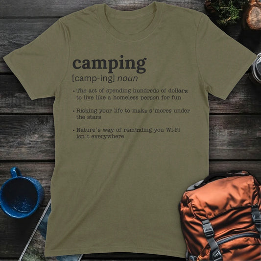 Camping Defined - Military Green