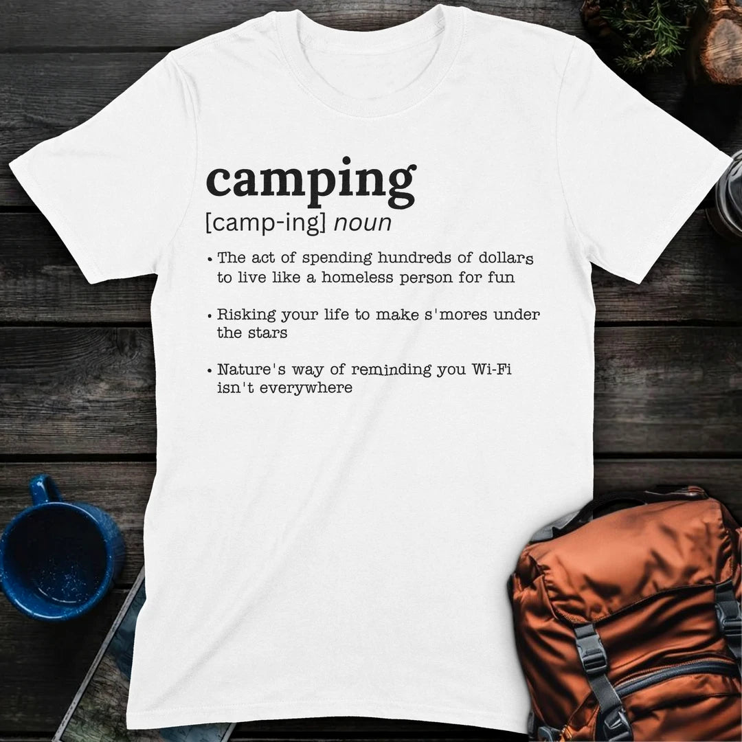 Camping Defined - White