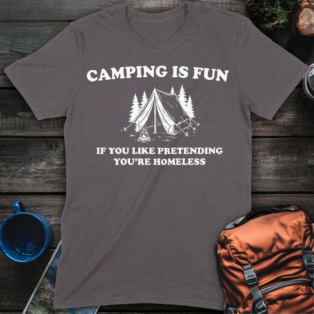 Camping Fun - Charcoal